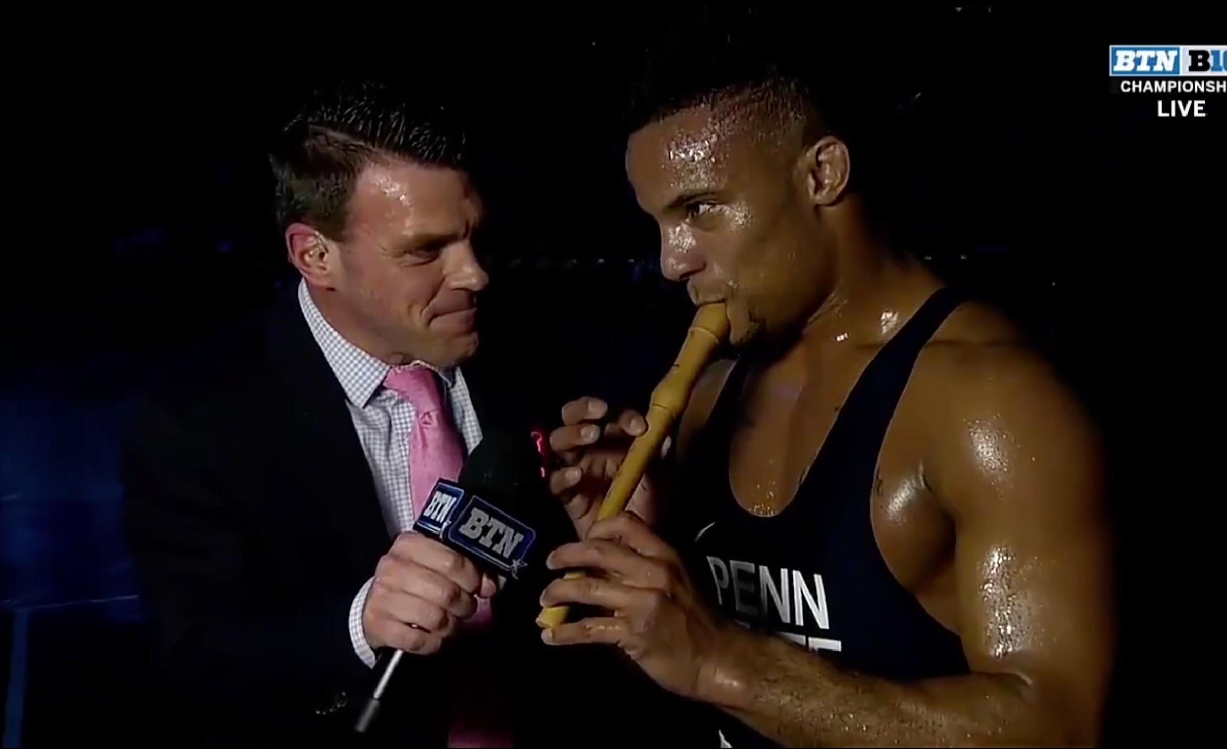 Mark Hall of Penn State wrestling