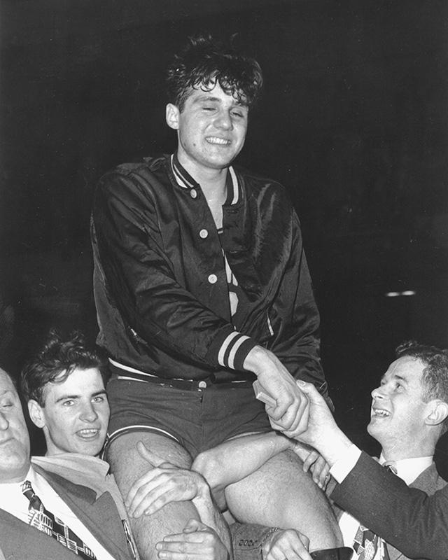 Holy Cross' George Kaftan