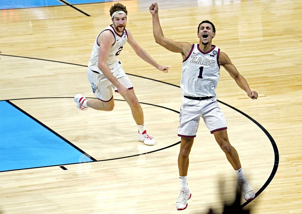 Gonzaga beat UCLA at the buzzer in the Final Four