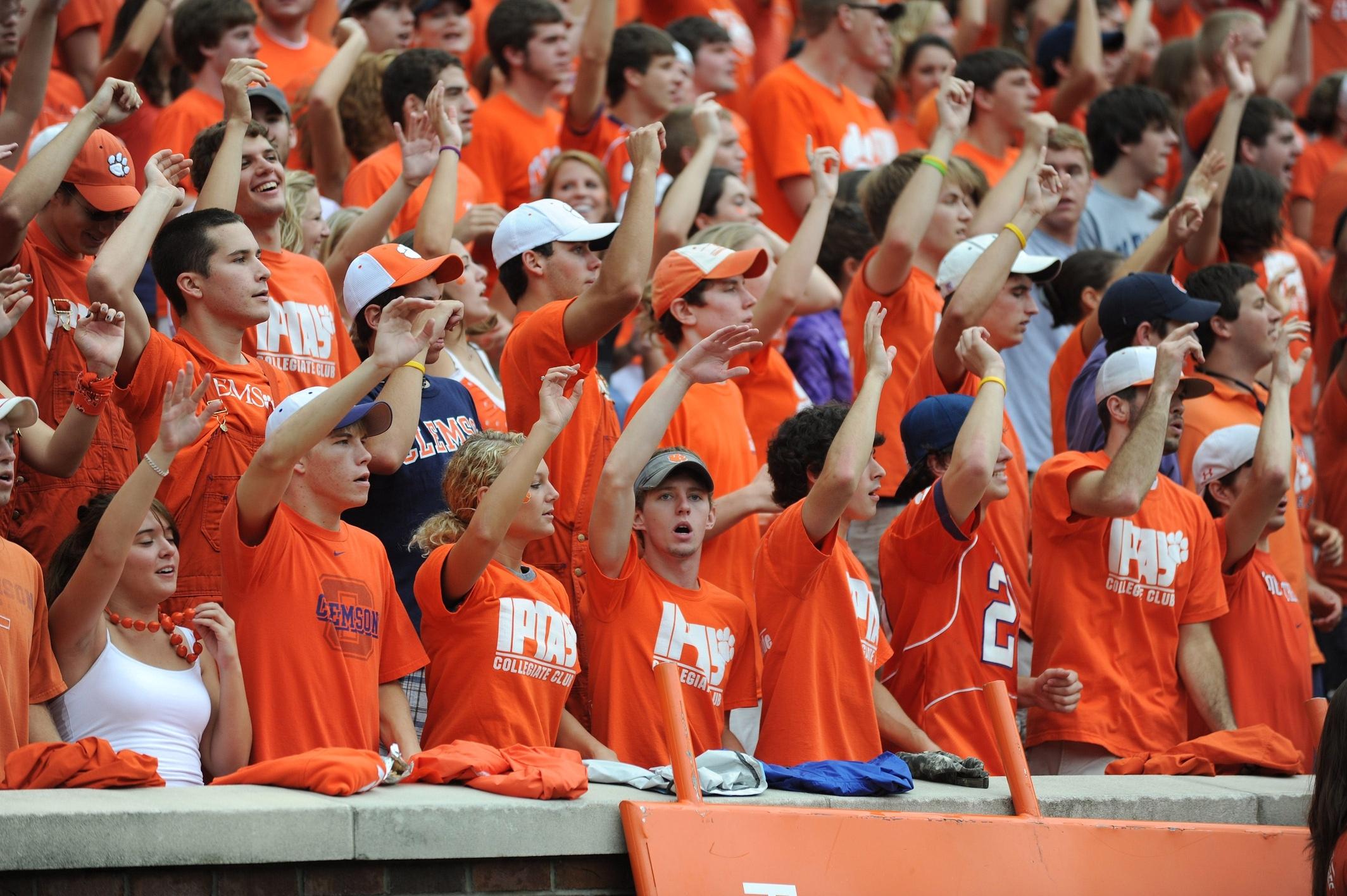 Clemson Football Fans