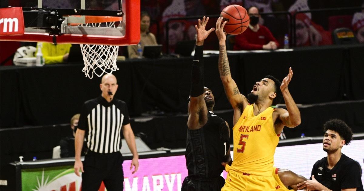 Eric Ayala returned to Maryland after being the Terrapins' leading scorer last season.