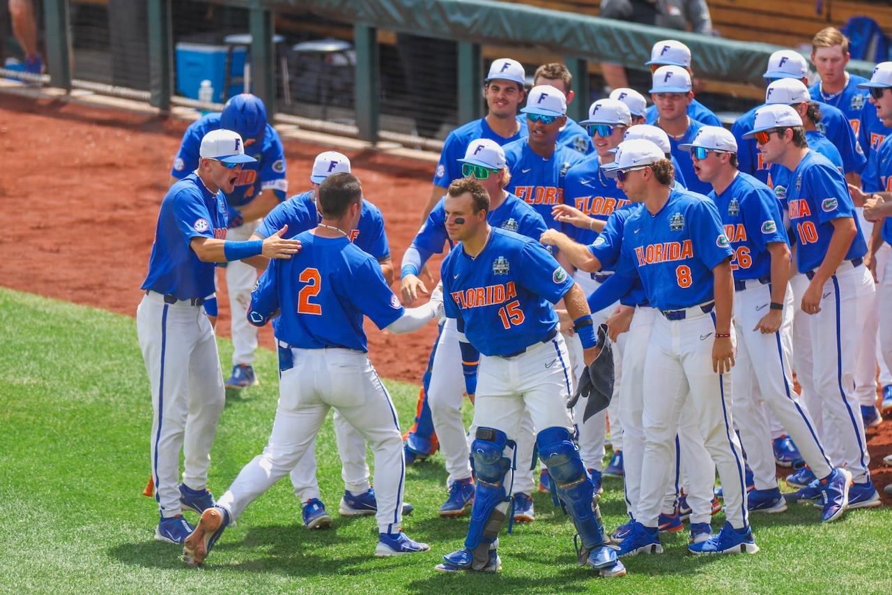 Florida baseball celebrates