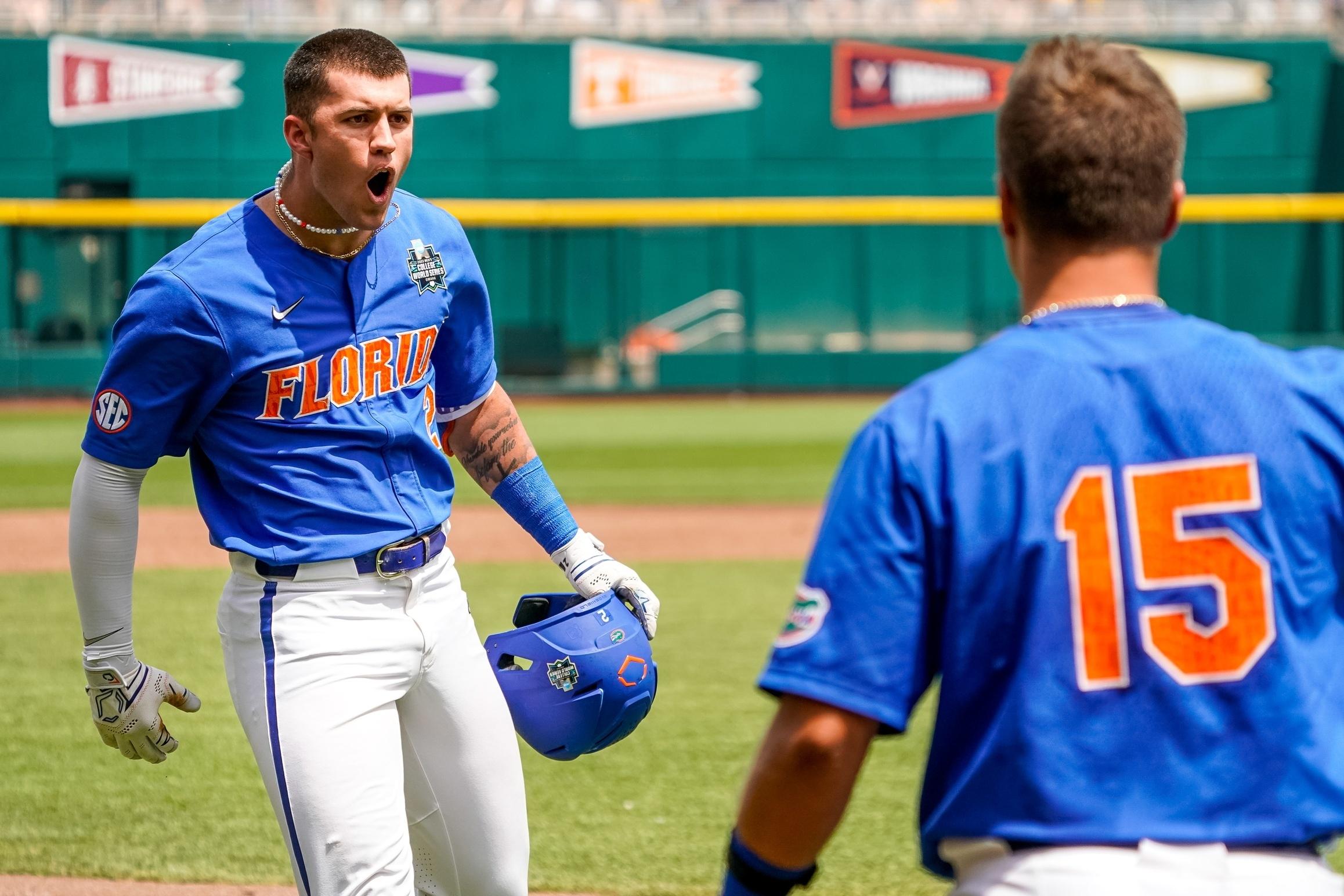 Florida baseball celebrates
