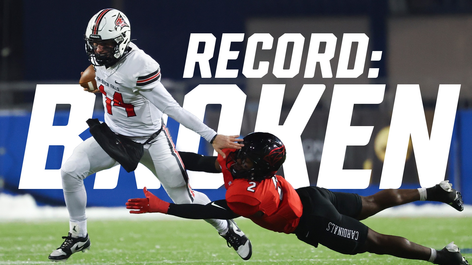 Kaleb Blaha broke Joe Burrow's college record